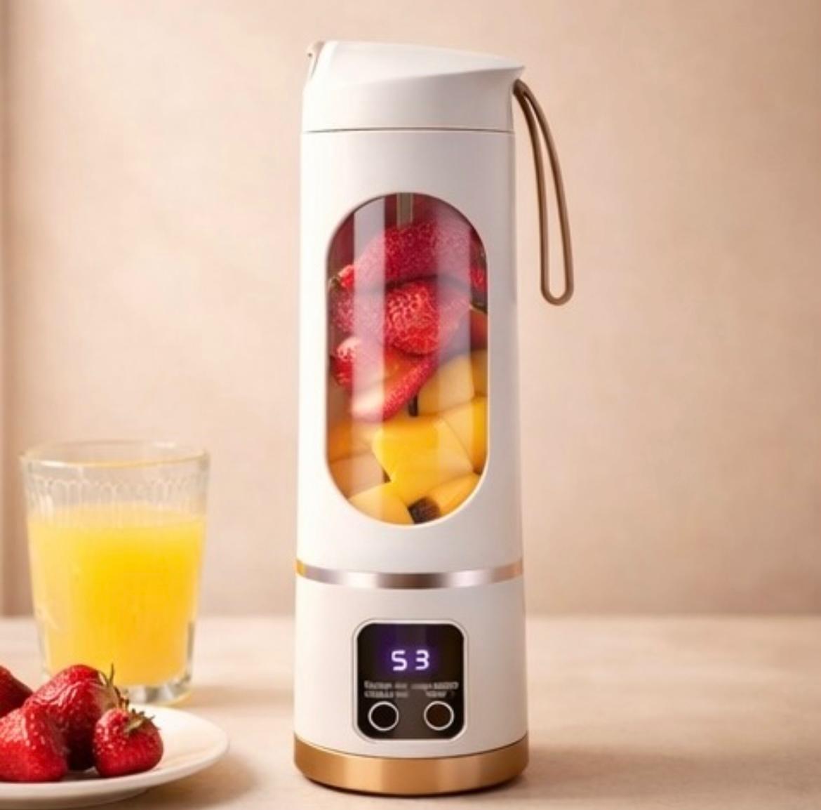 Licuadora de frutas de 450ml 8 cuchillas