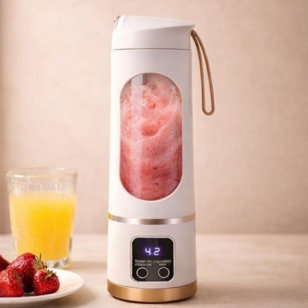 Licuadora de frutas de 450ml 8 cuchillas