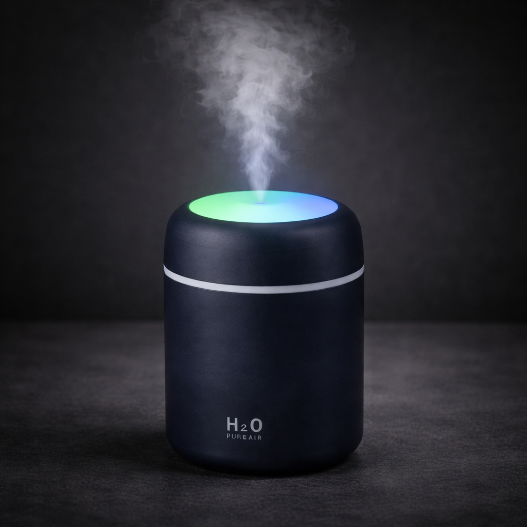 Humidificador LED - Negro