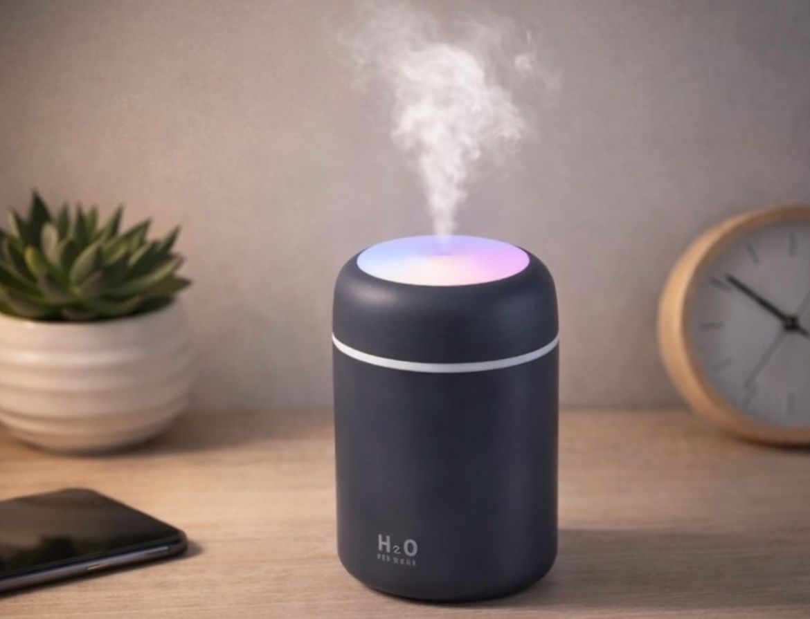 Humidificador LED - Negro